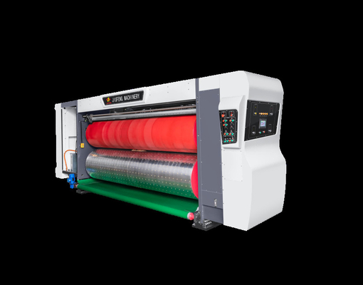 380V/50Hz/3Ph स्वचालित स्टील फ्लेक्सो प्रिंटिंग कार्डबोर्ड बॉक्स डाई कटिंग मशीन