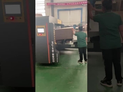 70 किलोवाट ऑटोमैटिक नालीदार बॉक्स फोल्डर ग्लूयर मशीन हाई स्पीड प्रेसिजन सिलाई